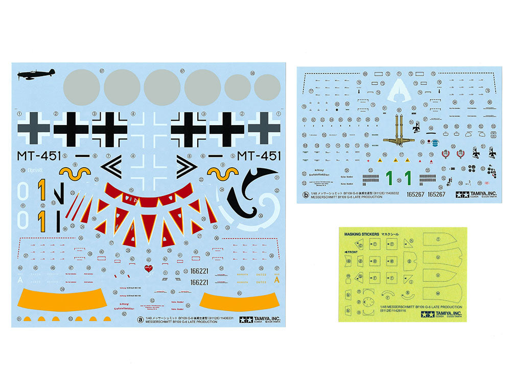 Tamiya: 1/48 Messerschmitt Bf109 G-6 Late Model