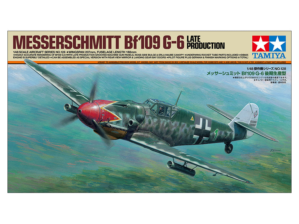 Tamiya: 1/48 Messerschmitt Bf109 G-6 Late Model