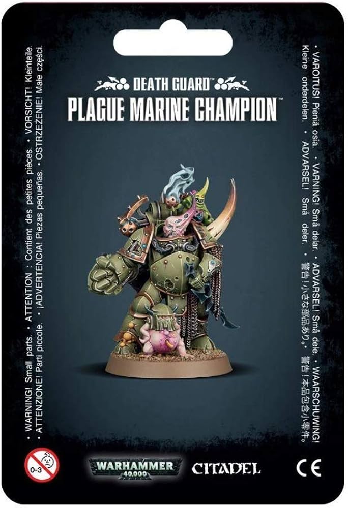 Death Guard: Plague Marine Champion