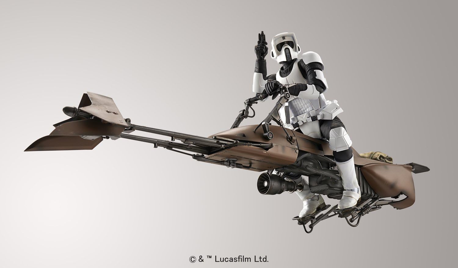 Star Wars: 1/12 Scout Trooper & Speeder Bike