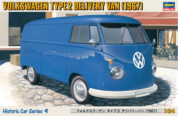 Hasegawa [HC9] 1:24 Volkswagen Type 2 Delivery Van 1967