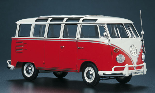 Hasegawa [HC10] 1:24 Volkswagen Type 2 Micro Bus 1963 '23-Window'