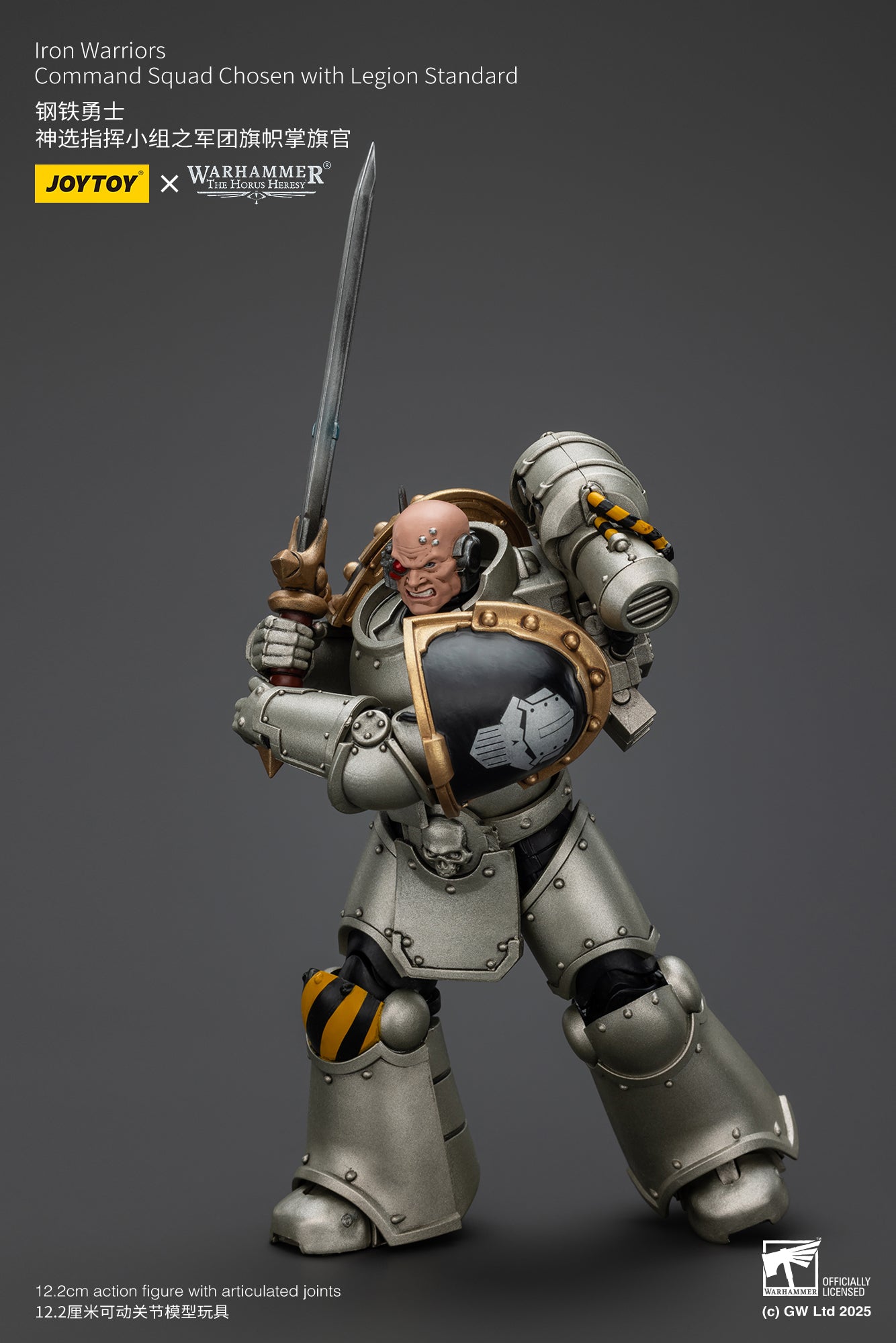 Joytoy: Iron Warriors Command Squad Chosen with Legion Standard