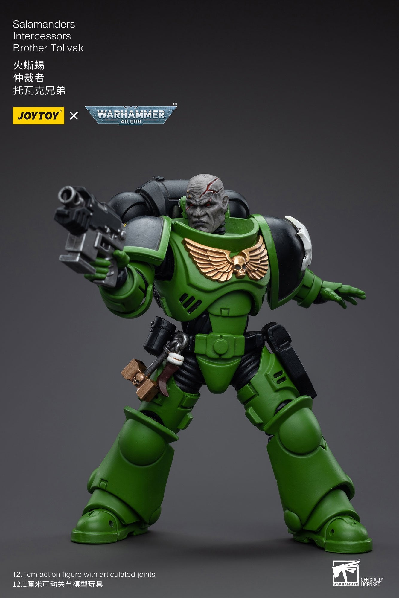 Joytoy: Salamanders Intercessors Brother Tol'vak