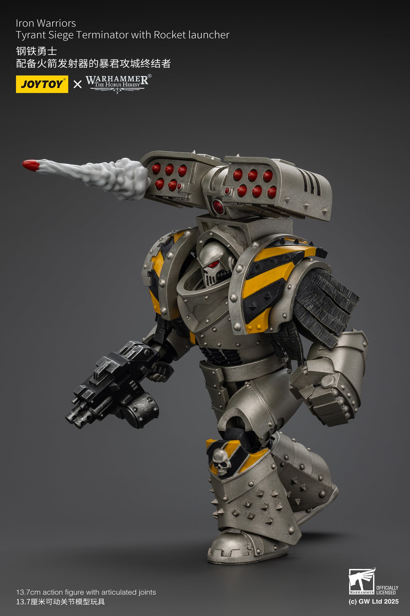 Joytoy: Iron Warriors Tyrant Siege Terminator with Rocket Launcher