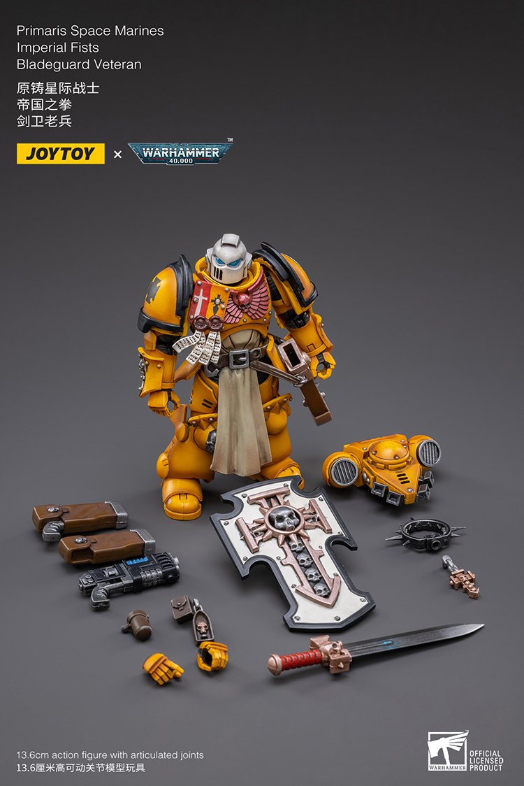 Joytoy:  Imperial Fists Bladeguard Veteran