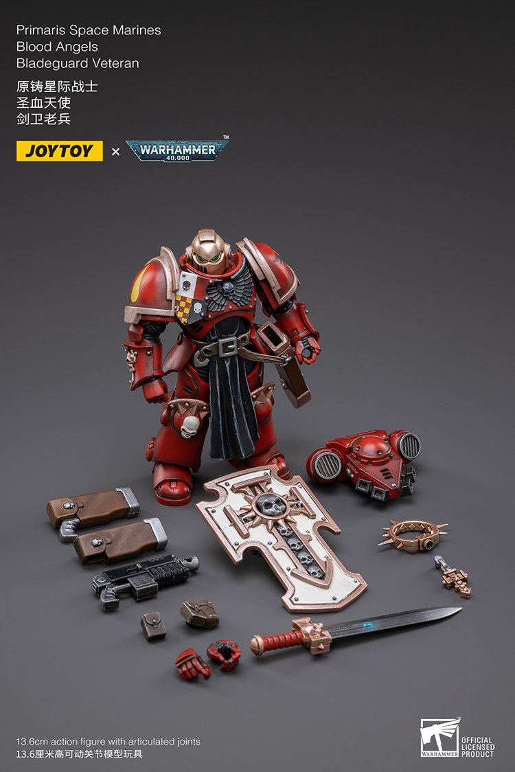 Joytoy:  Blood Angels Bladeguard Veteran