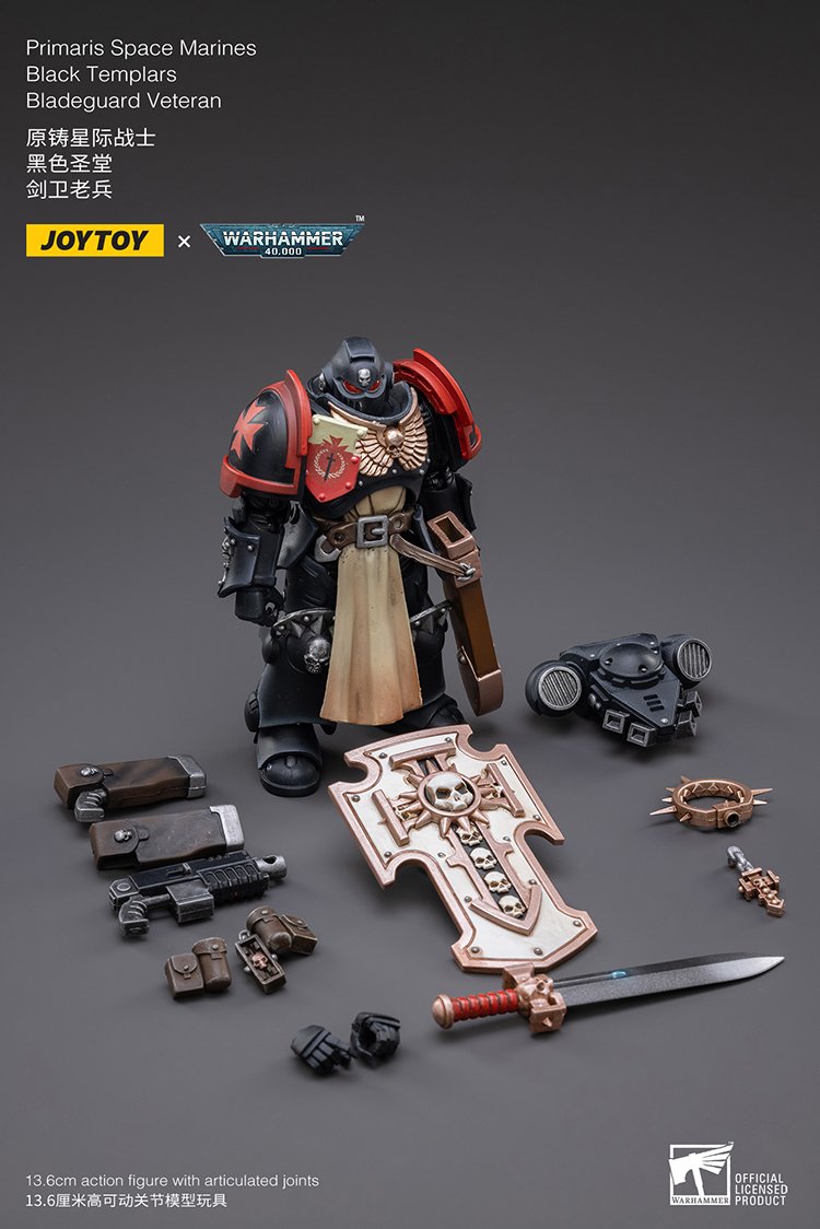 Joytoy:  Black Templars Bladeguard Veteran