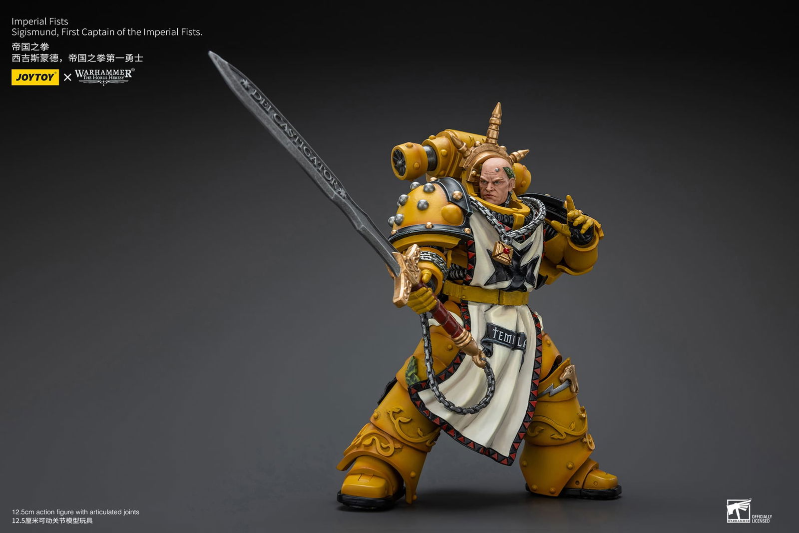 Joytoy: Imperial Fists Sigismund, First Captain of the Imperial Fists