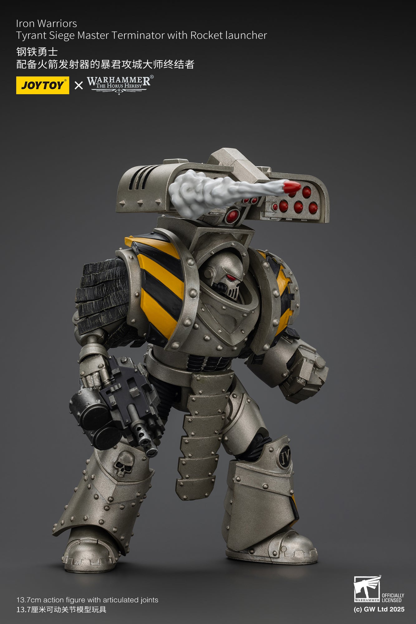 Joytoy: Iron Warriors Tyrant Siege Master Terminator with Rocket launcher