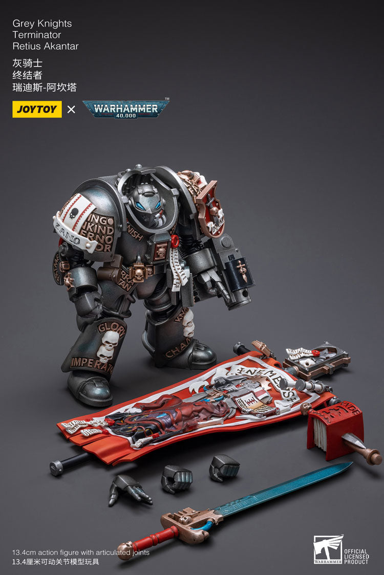 Joytoy: Space Marine Grey Knights Terminator, Retius Akantar