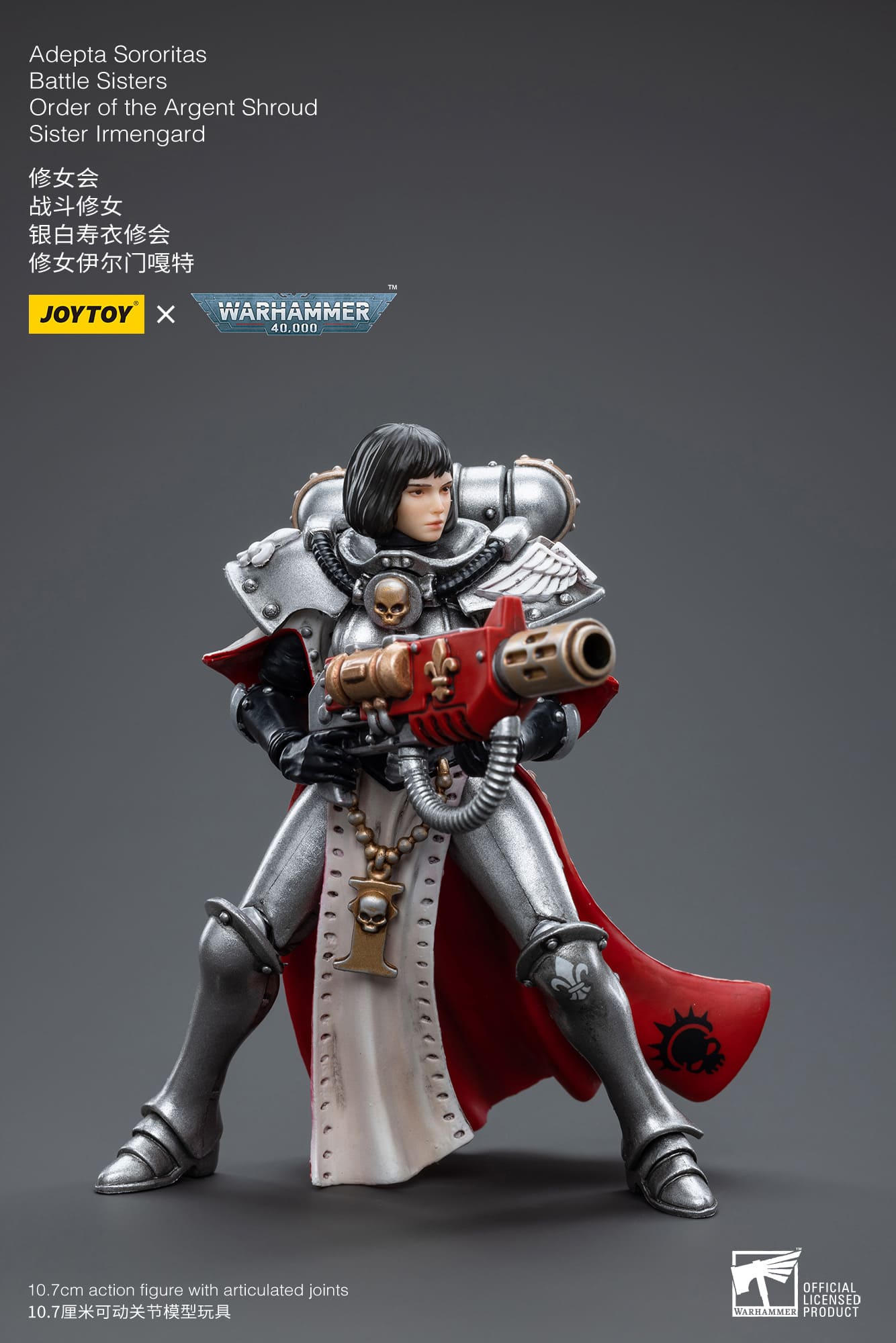 Joytoy: Adepta Sororitas Battle Sisters Order of the Argent Shroud Sister Irmengard