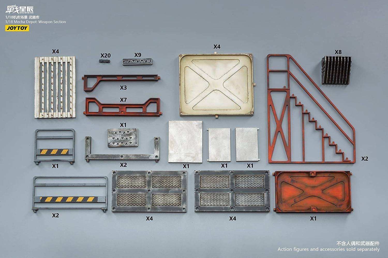 Joytoy: 1/18 Mecha Depot: Weapon Section Diorama