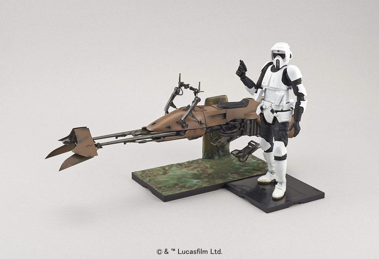 Star Wars: 1/12 Scout Trooper & Speeder Bike