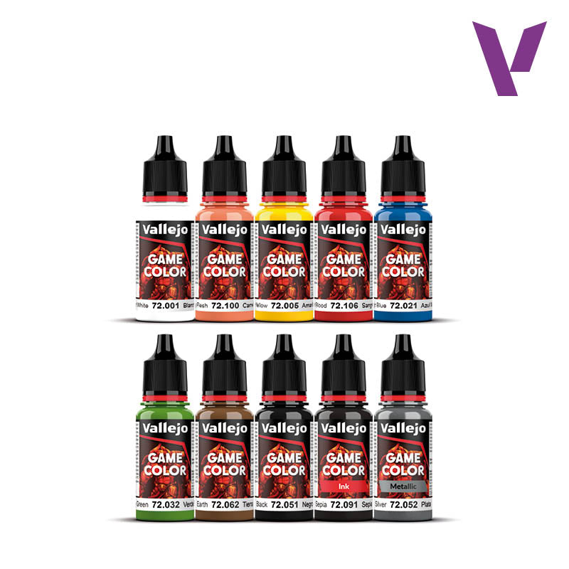 Vallejo: Game Color Starter Value Set (10 Colors)