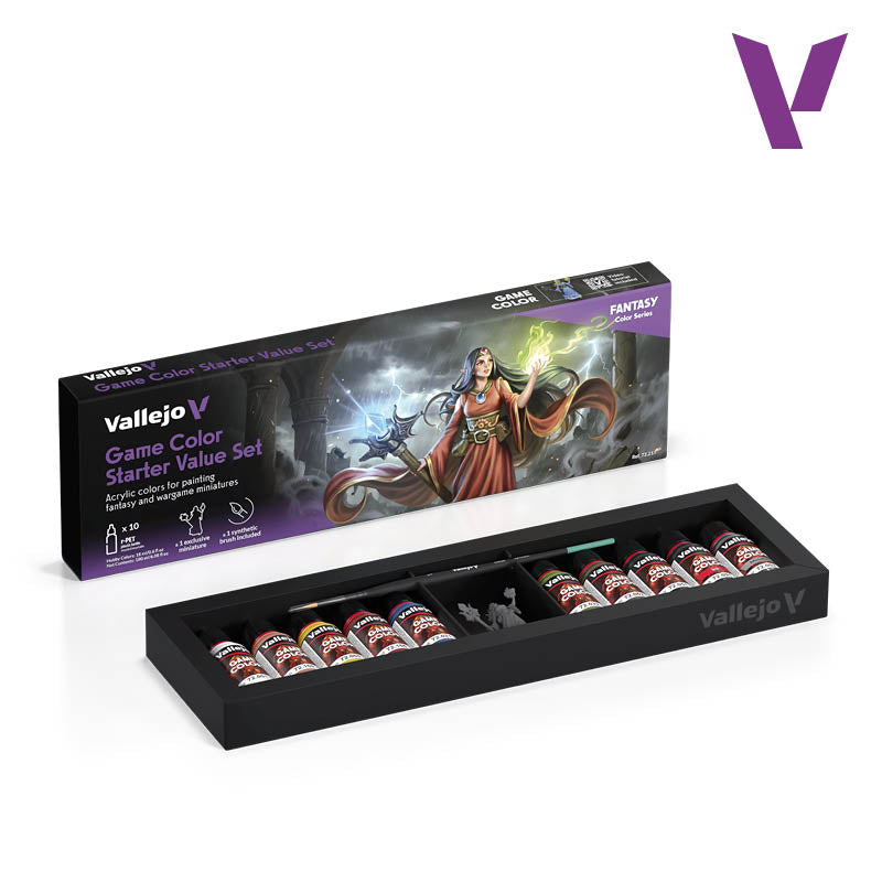Vallejo: Game Color Starter Value Set (10 Colors)
