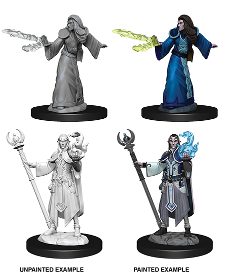 D&D Nolzur's Marvelous Miniatures - Elf Male Wizard