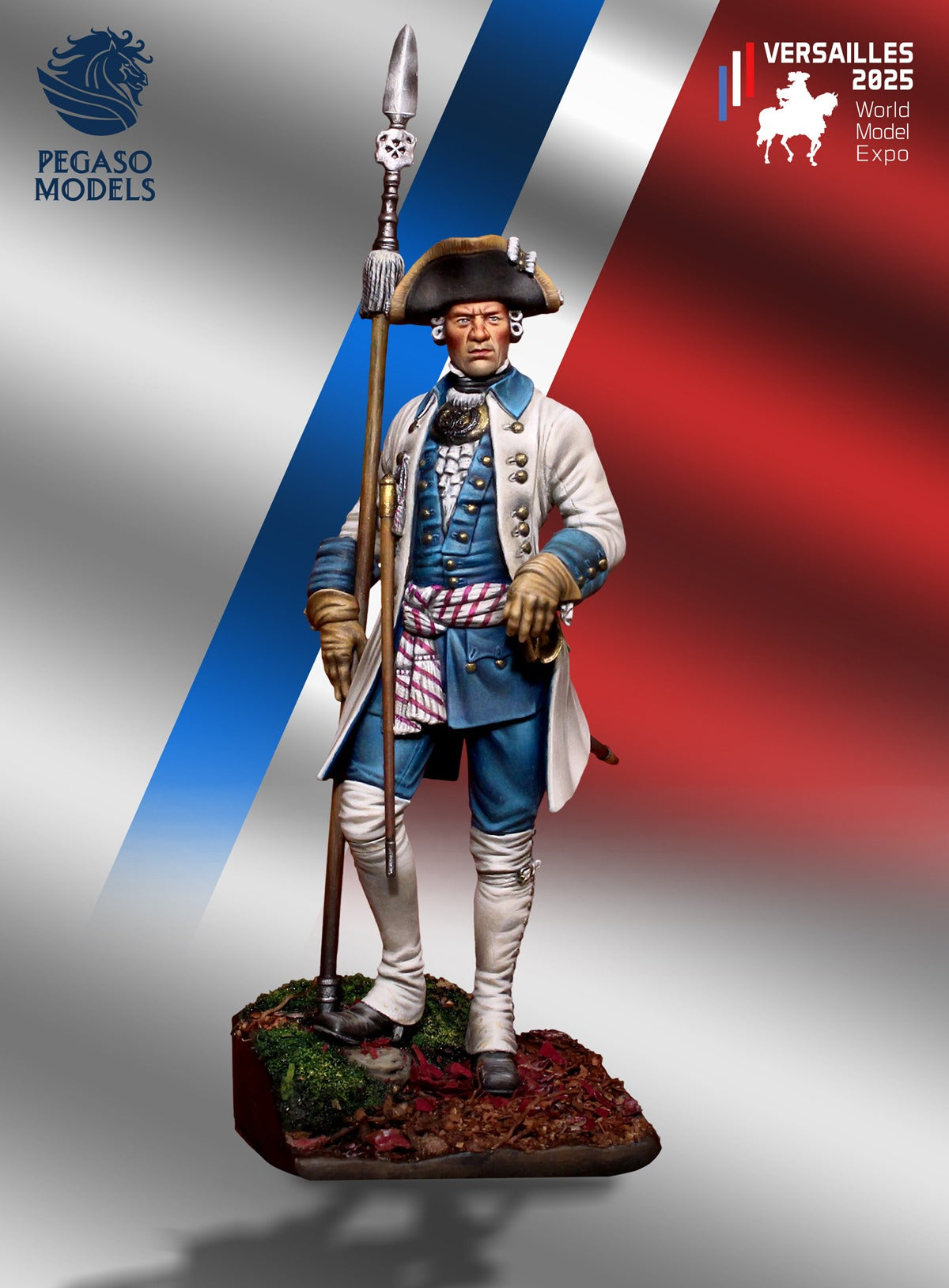 Saxon Infantry Captain, Prinz Xavier Regiment, Minden 1759