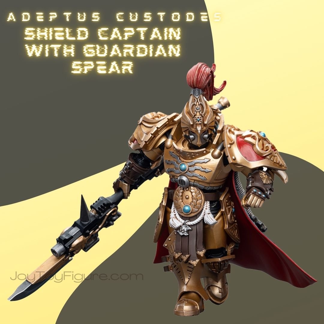 Joytoy: Adeptus Custodes Shield Captain with Guardian Spear