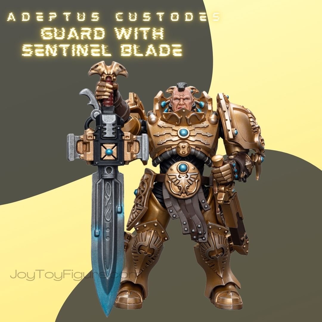 Joytoy: Adeptus Custodes Custodian Guard with Sentinel Blade