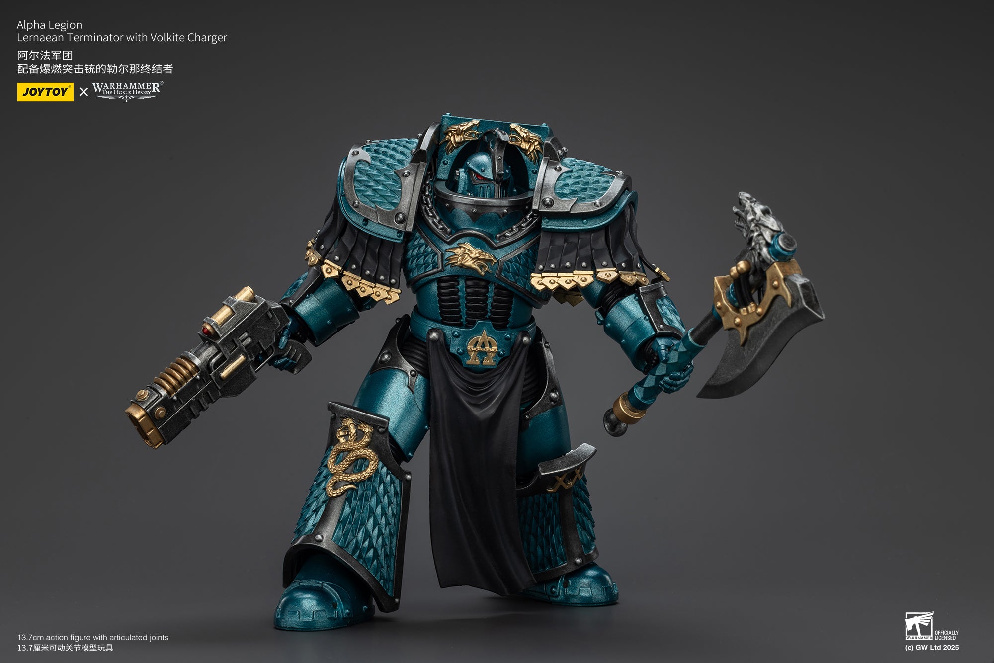 Joytoy: Alpha Legion Lernaean Terminator with Volkite Charger