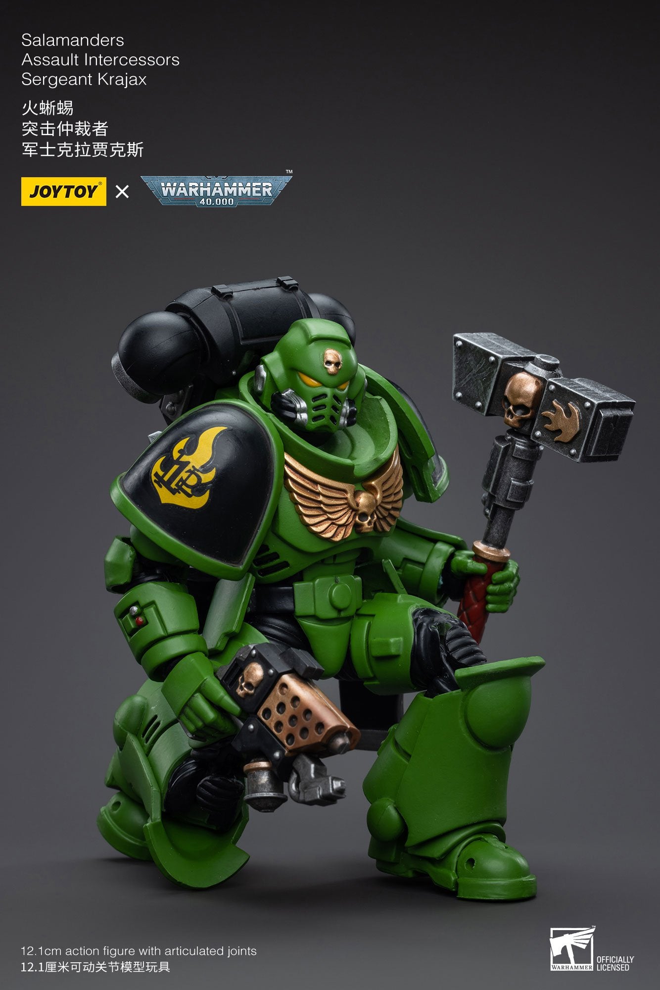 Joytoy: Salamanders Assault Intercessors Sergeant Krajax