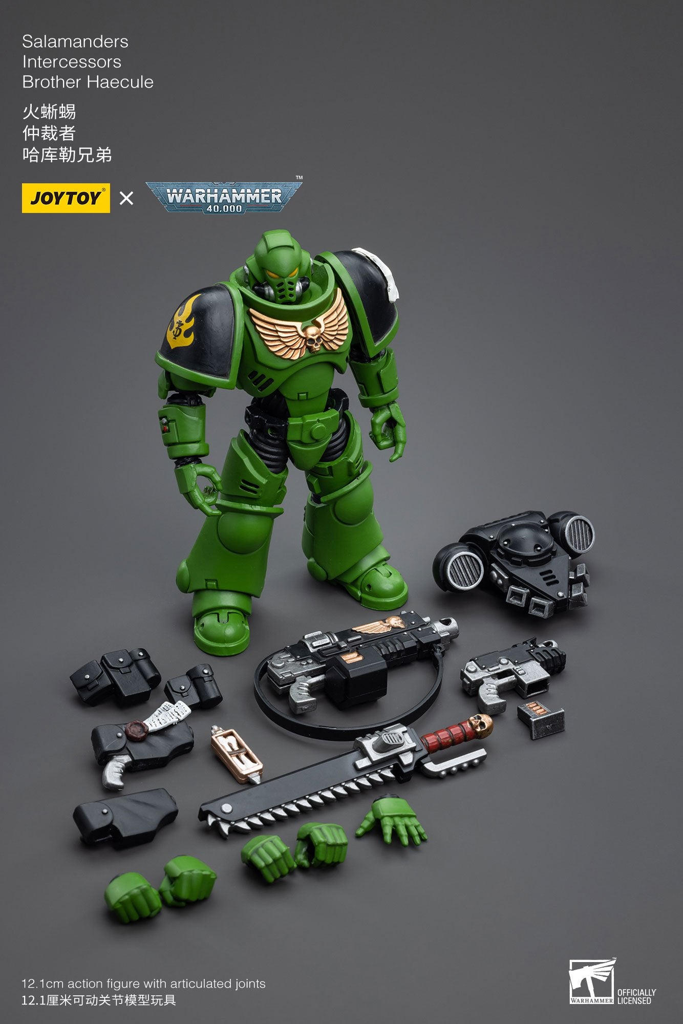 Joytoy: Salamanders Intercessors Brother Haecule