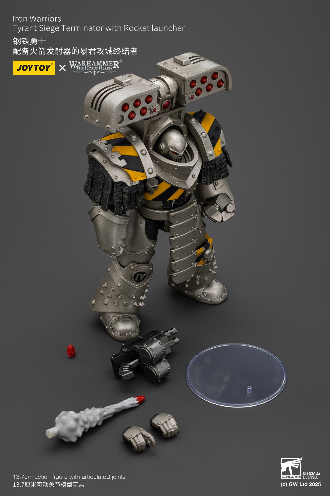 Joytoy: Iron Warriors Tyrant Siege Terminator with Rocket Launcher
