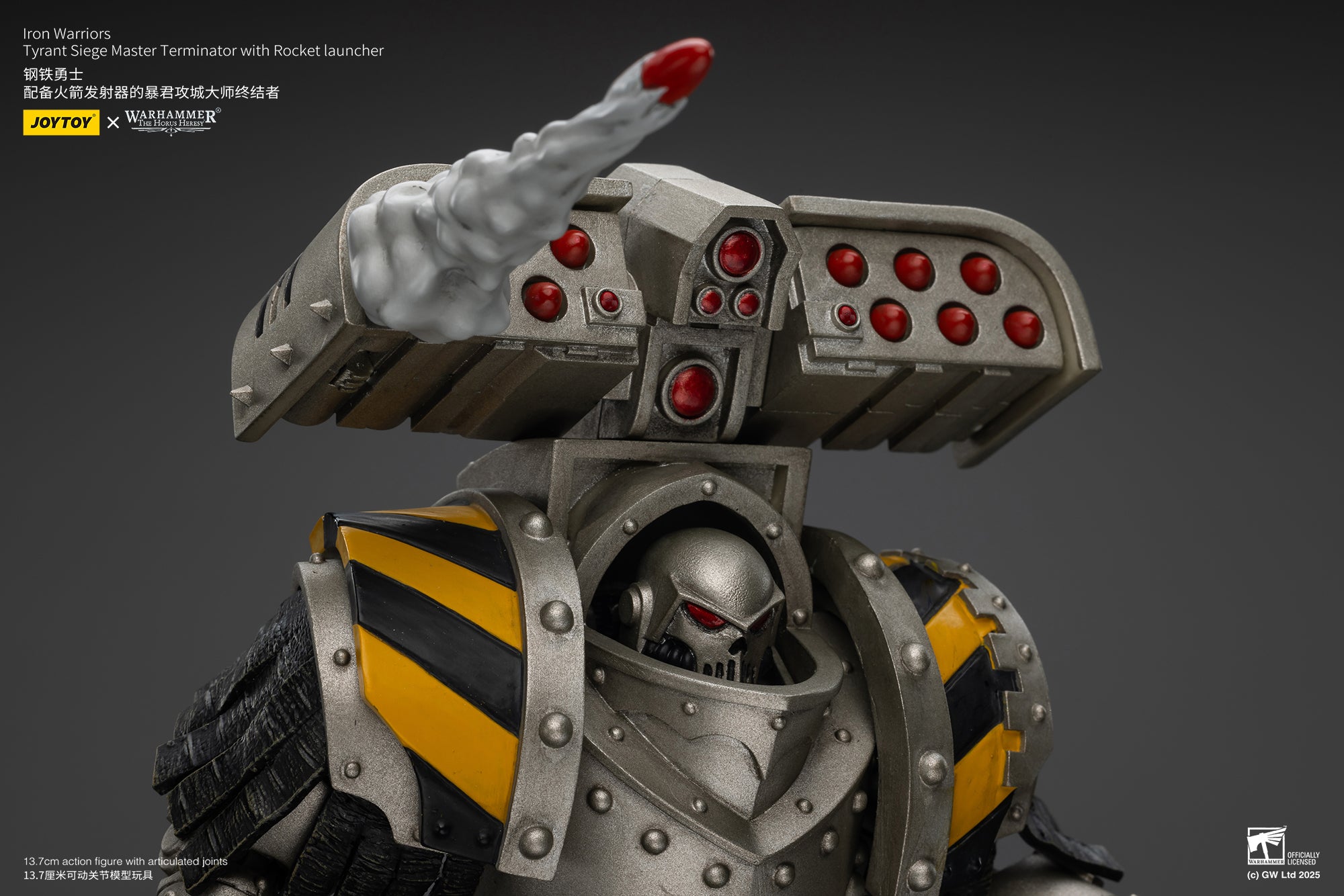 Joytoy: Iron Warriors Tyrant Siege Master Terminator with Rocket launcher