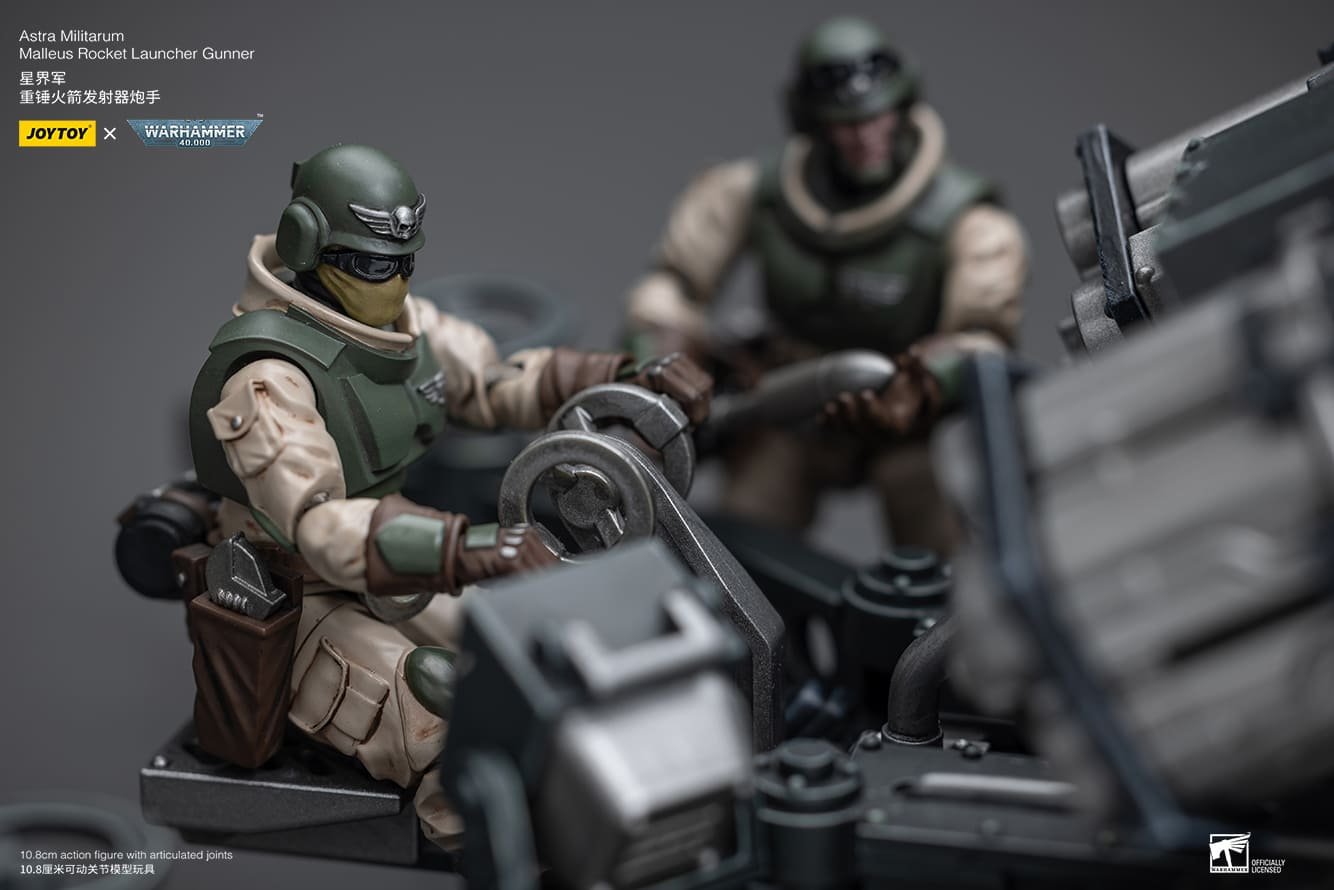 Joytoy: Astra Militarum Ordnance Team with Malleus Rocket Launcher