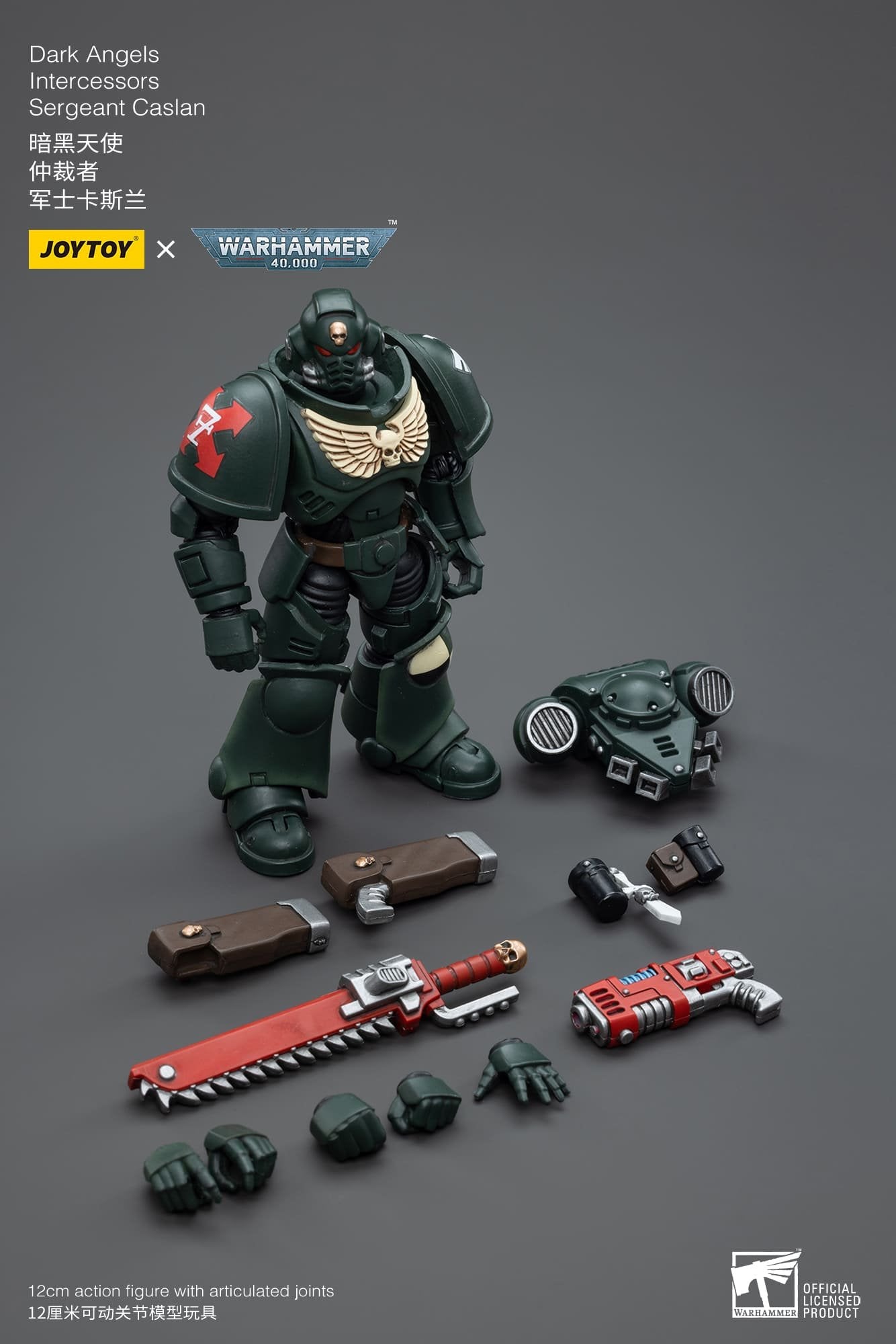 Joytoy: Dark Angels Intercessors Sergeant Caslan