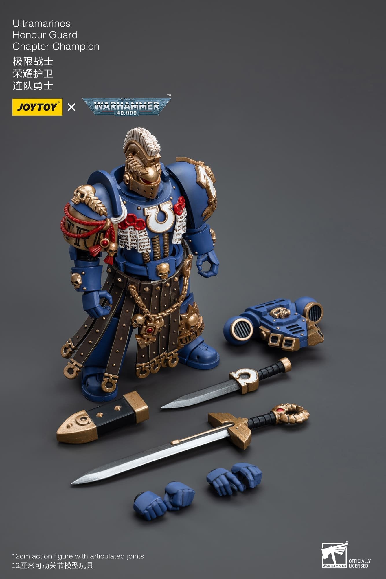 Joytoy: Ultramarines Honour Guard Chapter Champion