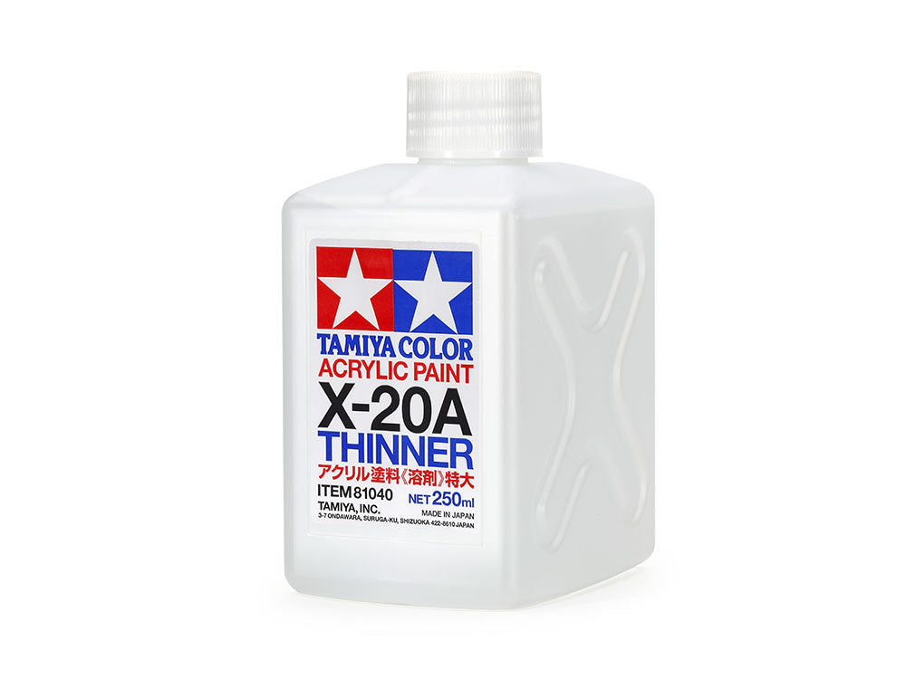 Tamiya: X-20A Acrylic Thinner (250ml)