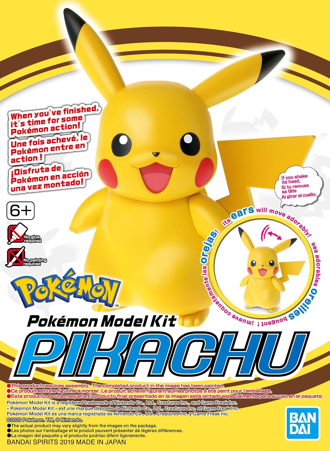 Bandai Pokemon Model Kit: Pikachu