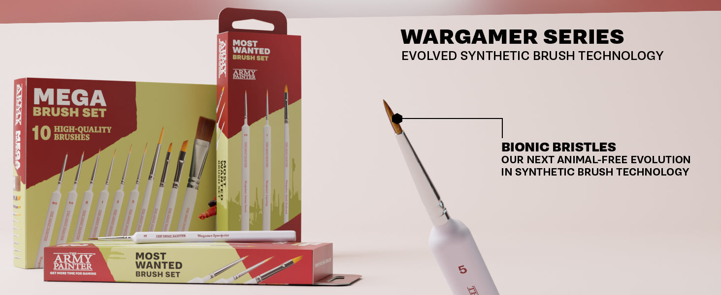 The Army Painter: Most Wanted Brush Set