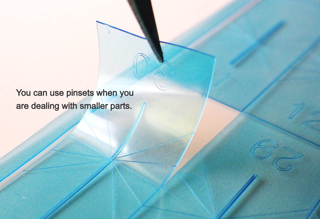 Gunprimer: Panel Line Guide 1 [Straight Line for Flat Surface]