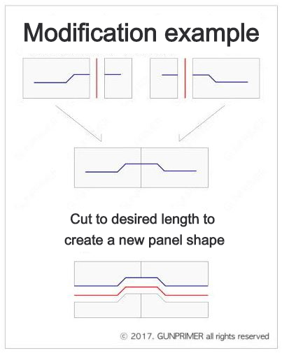 Gunprimer: Panel Line Guide 1 [Pattern 01]