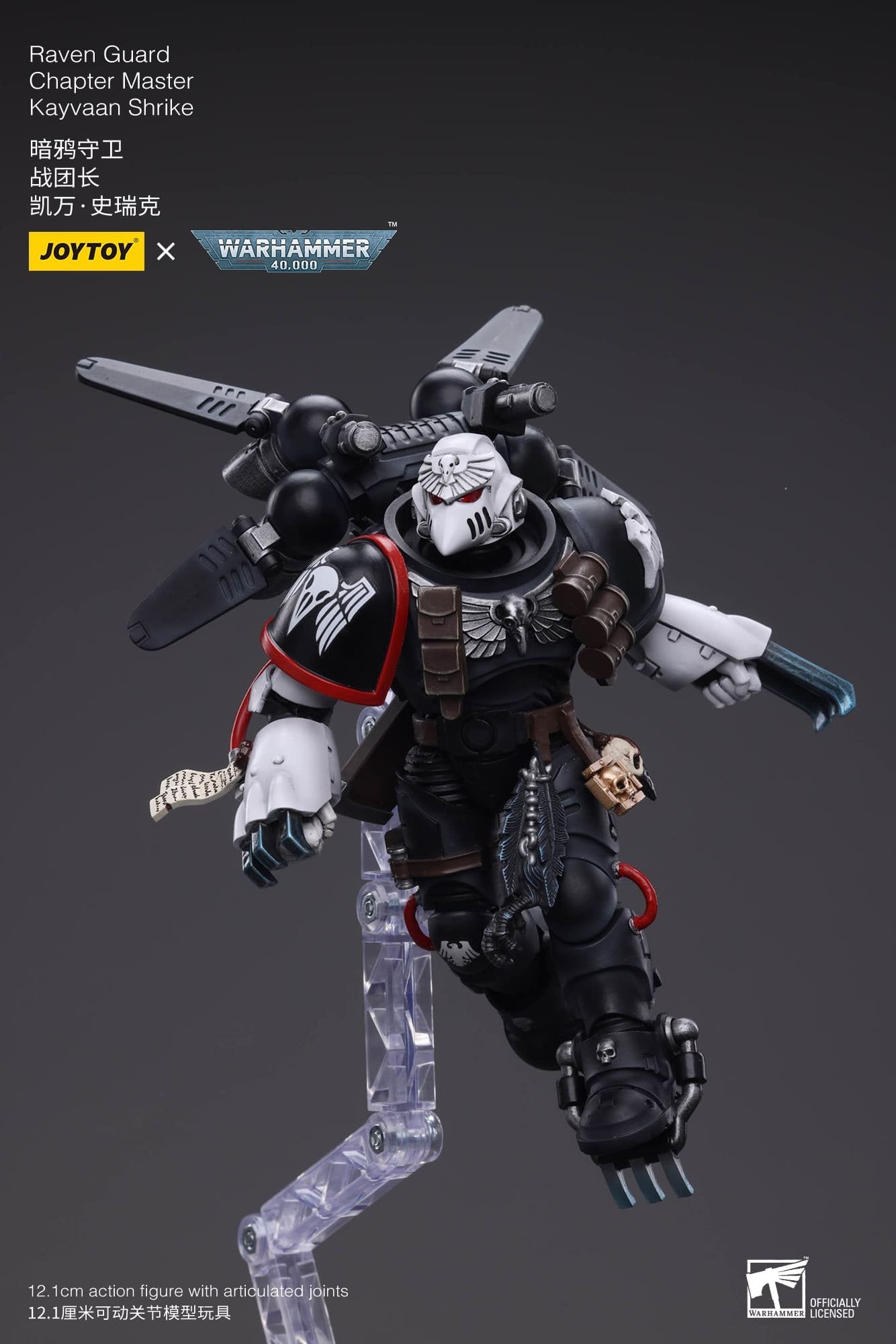 Joytoy: Raven Guard Chapter Master Kayvaan Shrike