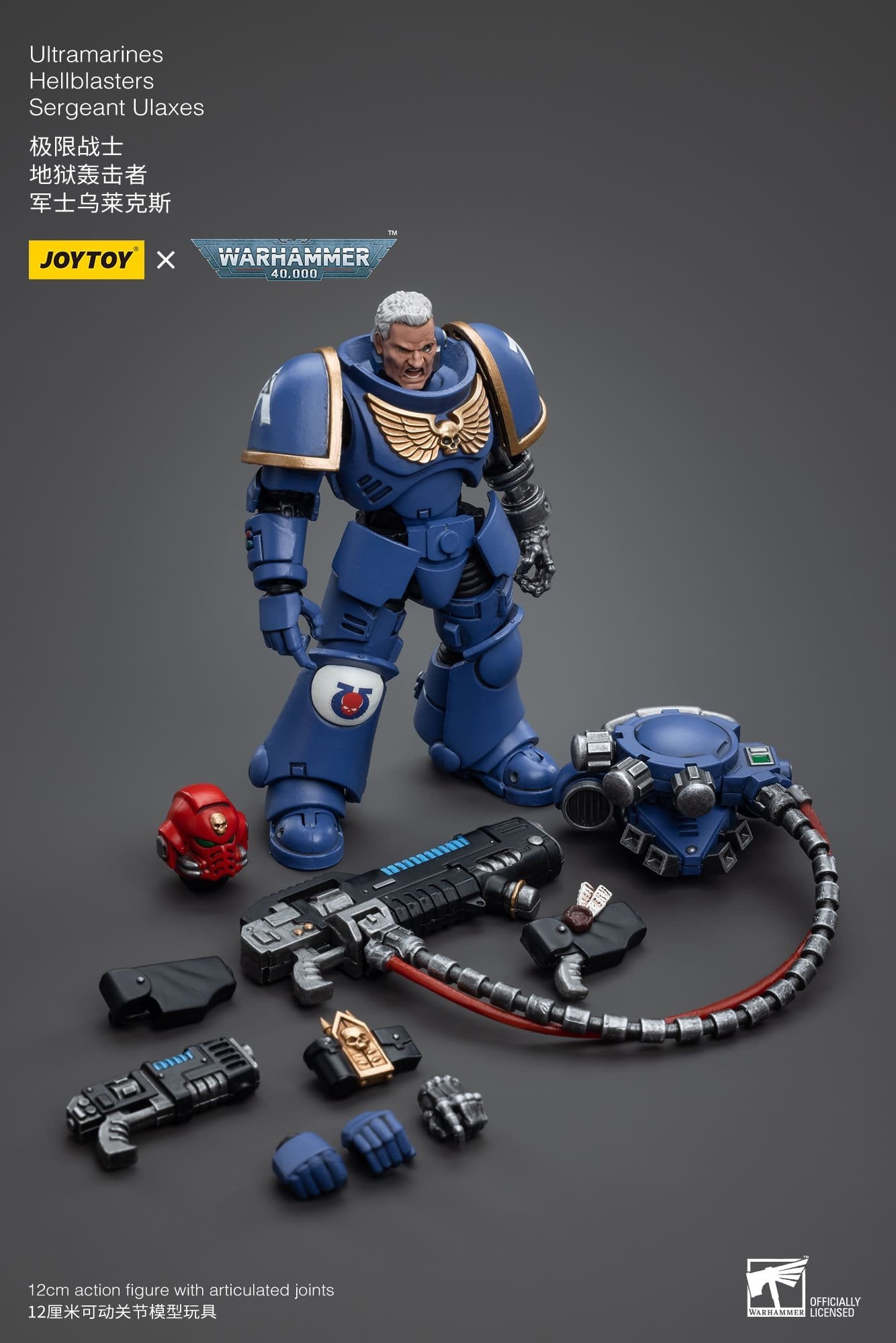 Joytoy: Ultramarines Hellblasters Sergeant Ulaxes