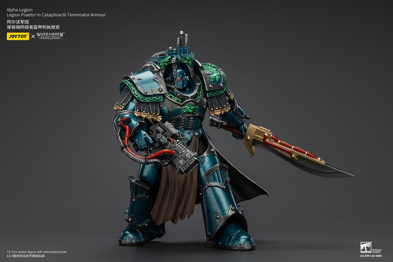 Joytoy: Alpha Legion Legion Praetor in Cataphractii Terminator Armour