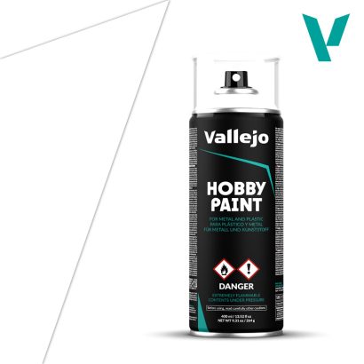 Vallejo: Surface Primer Spray White (400ml)