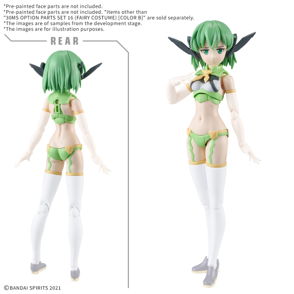 30MS Option Parts Set 16 (Fairy Costume) (Color B) [Q2 2025]