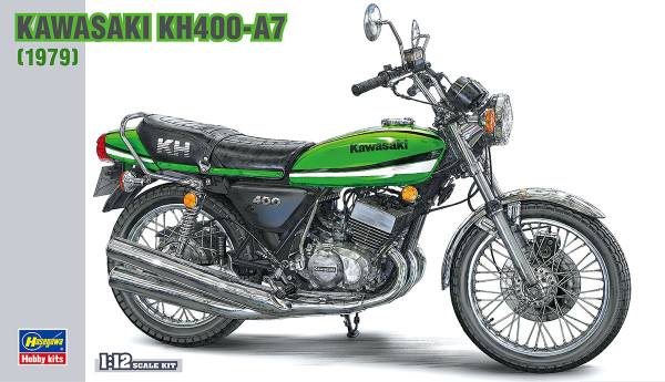 Hasegawa [BK6] 1:12 Kawasaki KH400-A7 1979