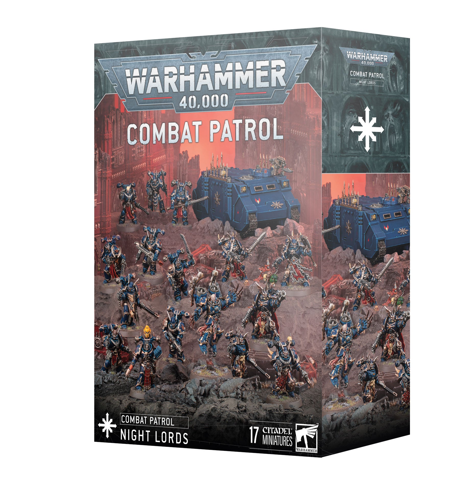 Chaos Space Marines: Night Lords Combat Patrol [Mar 21]