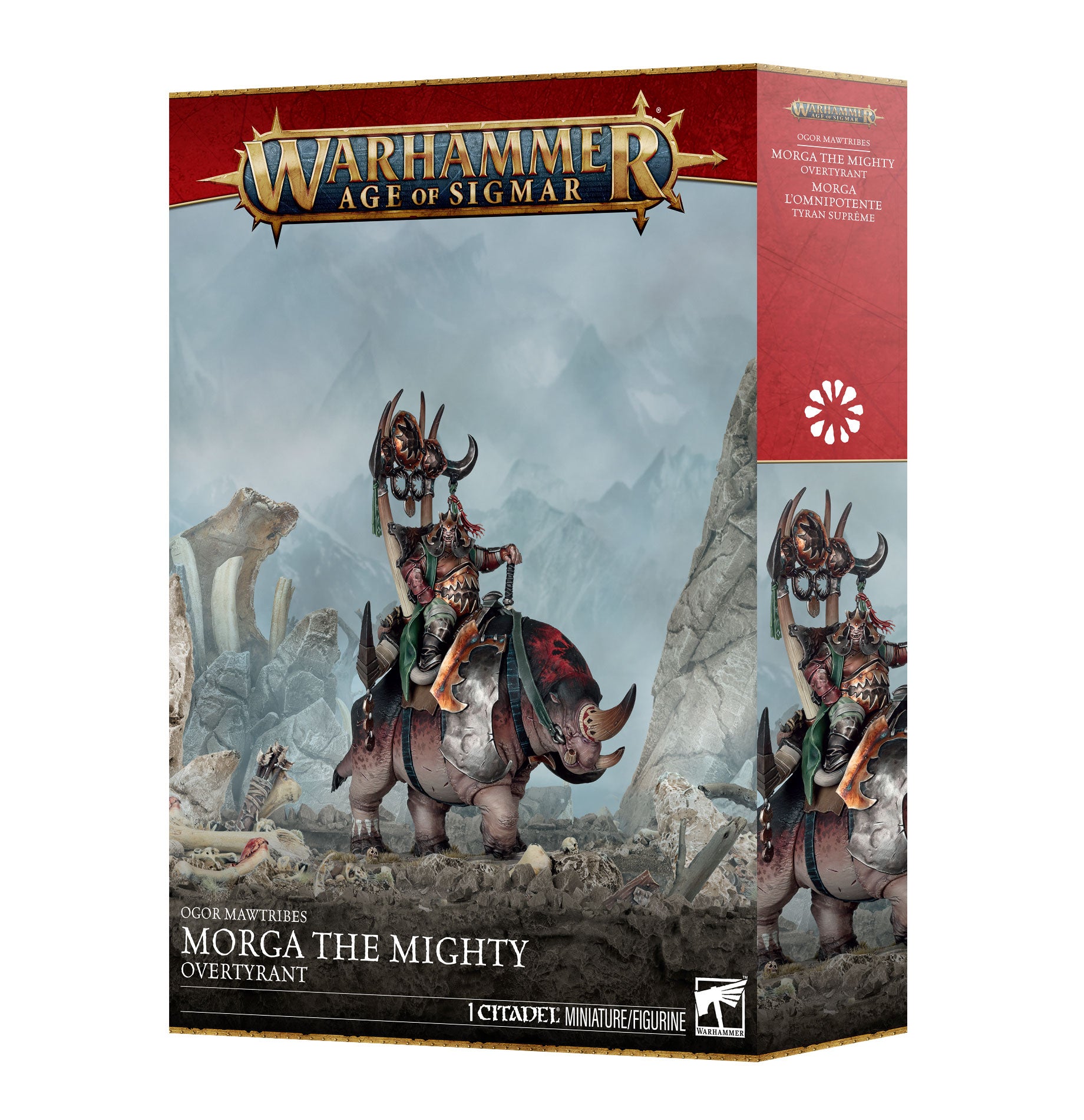 Ogor Mawtribes: Morga the Mighty – Overtyrant / Tyrant on Glutthorn [Aug 29]
