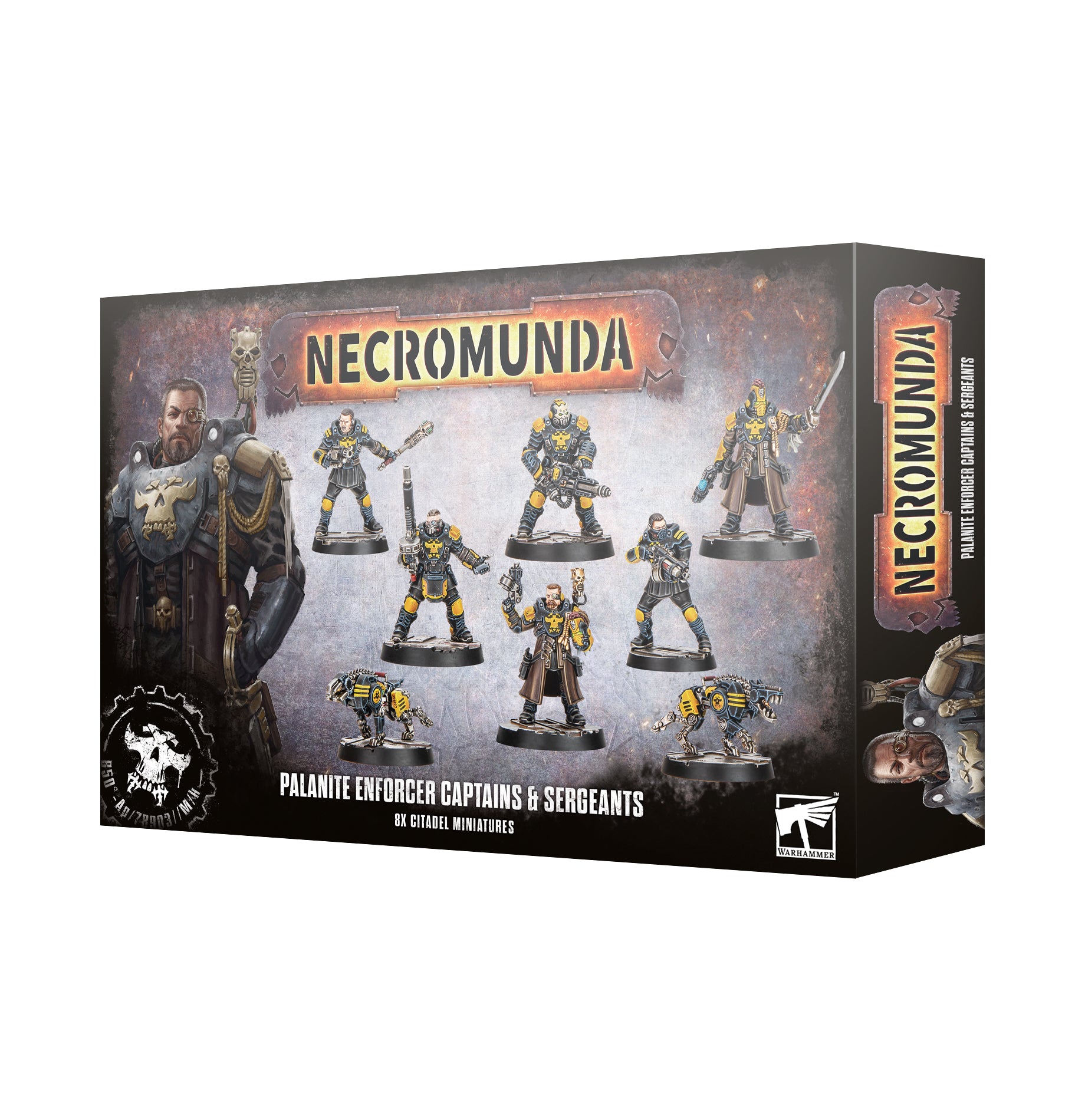 Necromunda: Palanite Enforcer Captains & Sergeants [Sept 27]