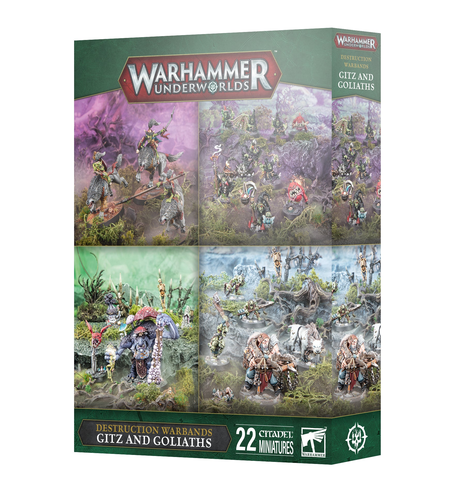 Warhammer Underworlds: Destruction Warbands: Gitz and Goliaths [Oct 18]