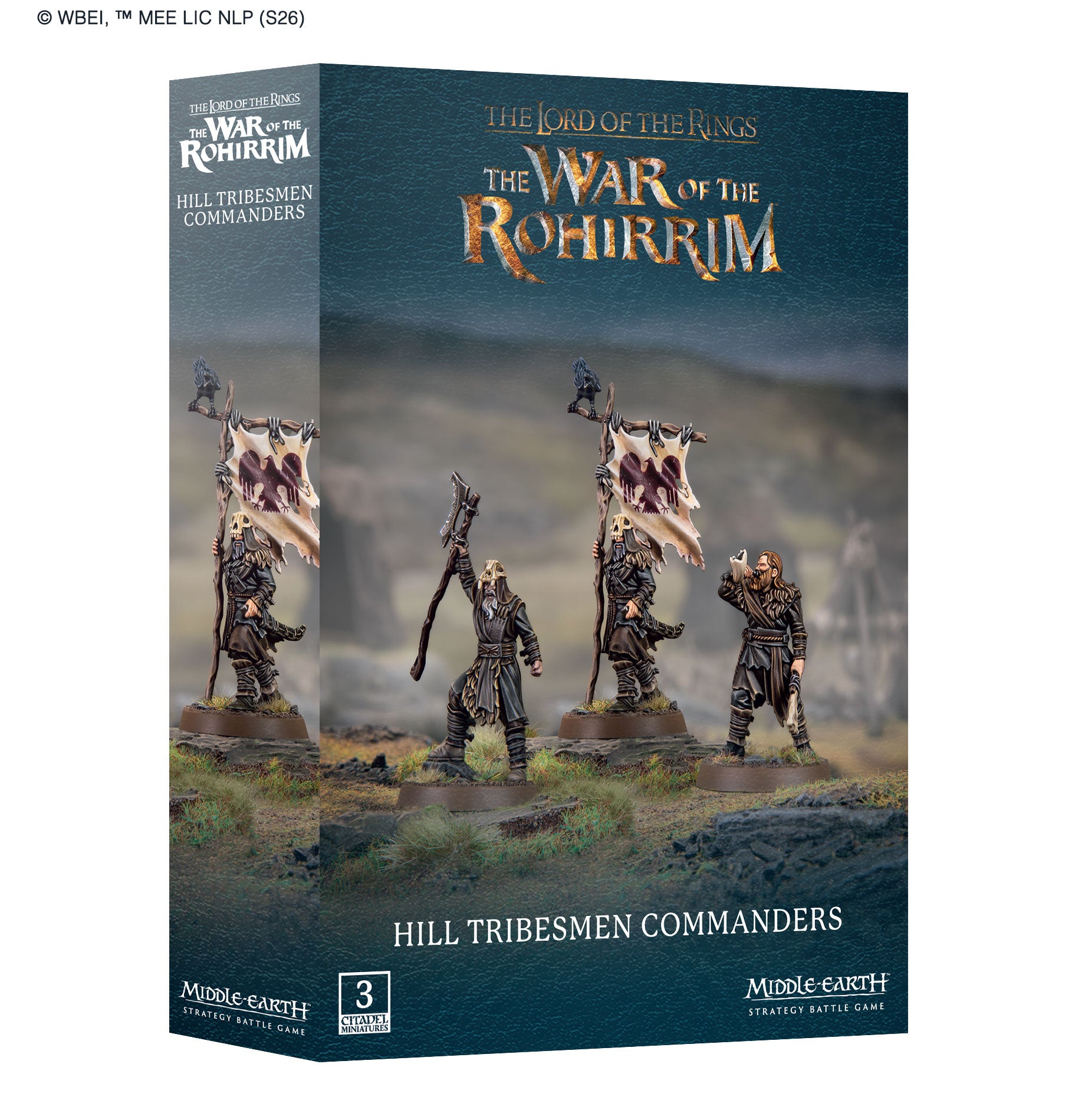 Middle Earth: Hill Tribesmen Commanders [July 18]