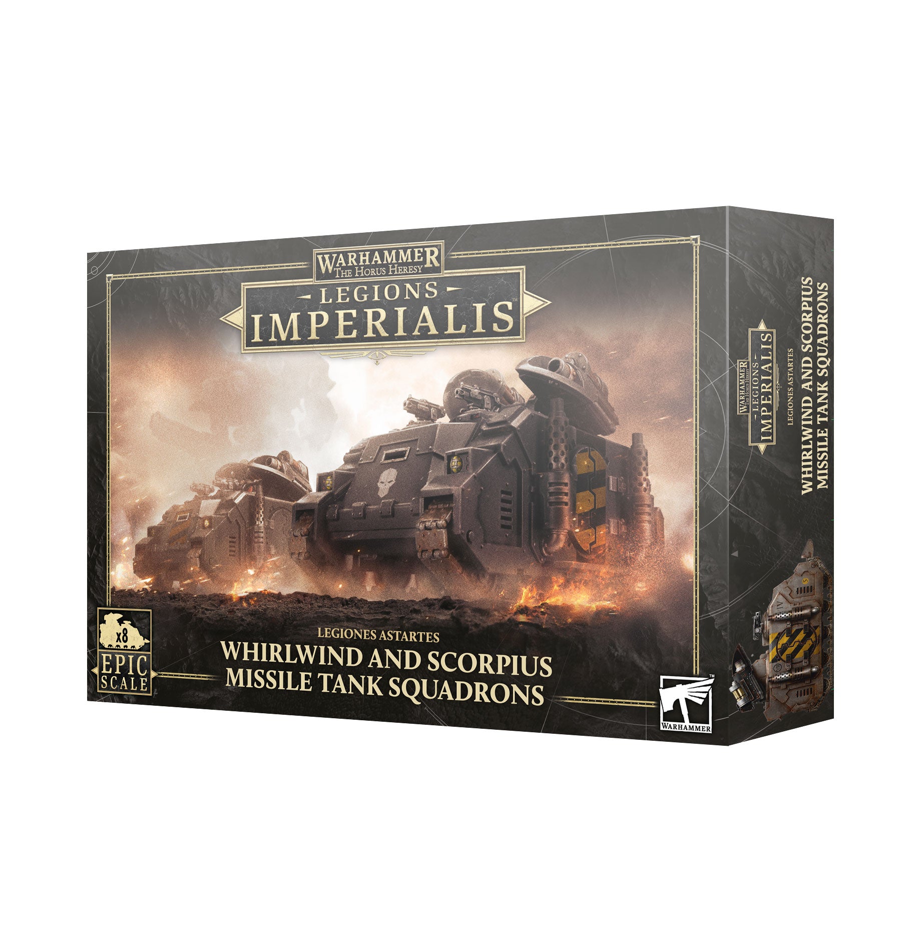 Legions Imperialis: Whirlwind and Scorpius Missile Tank Squadrons [Sept 6]