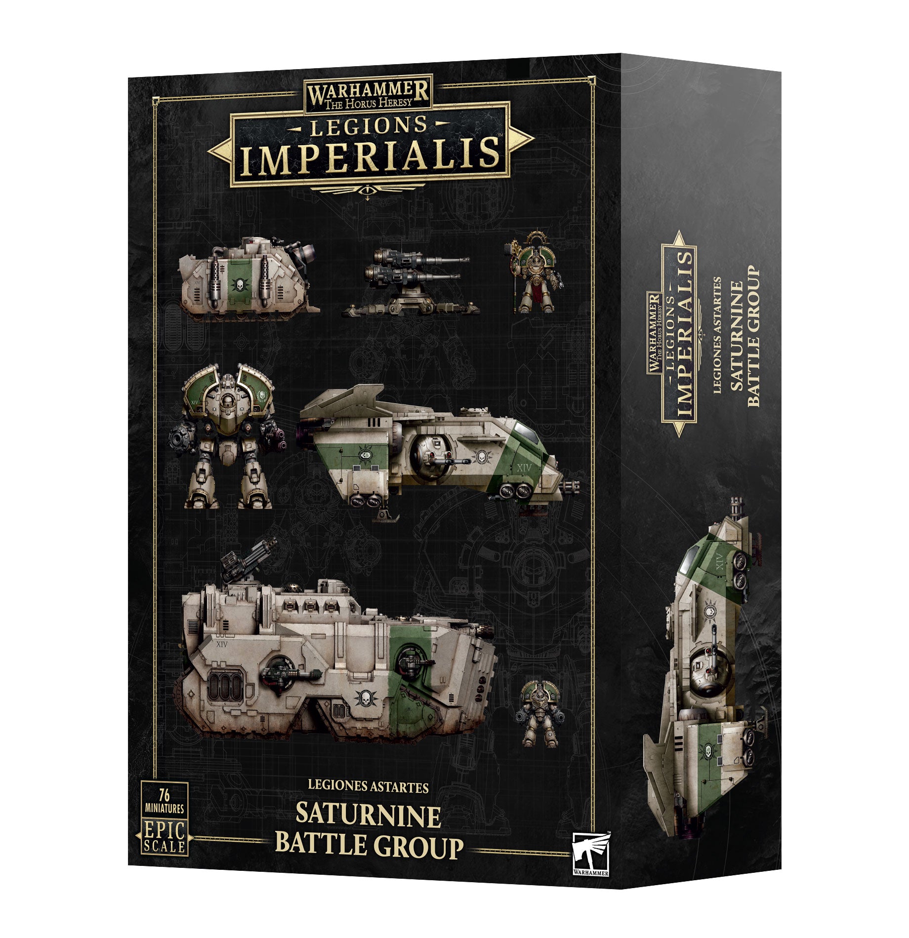 Legions Imperialis: Legiones Astartes – Saturnine Battle Group [Dec 20]